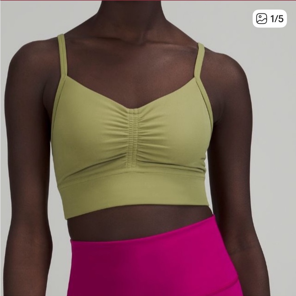 lululemon athletica Nulu Front-Gather Yoga Bra